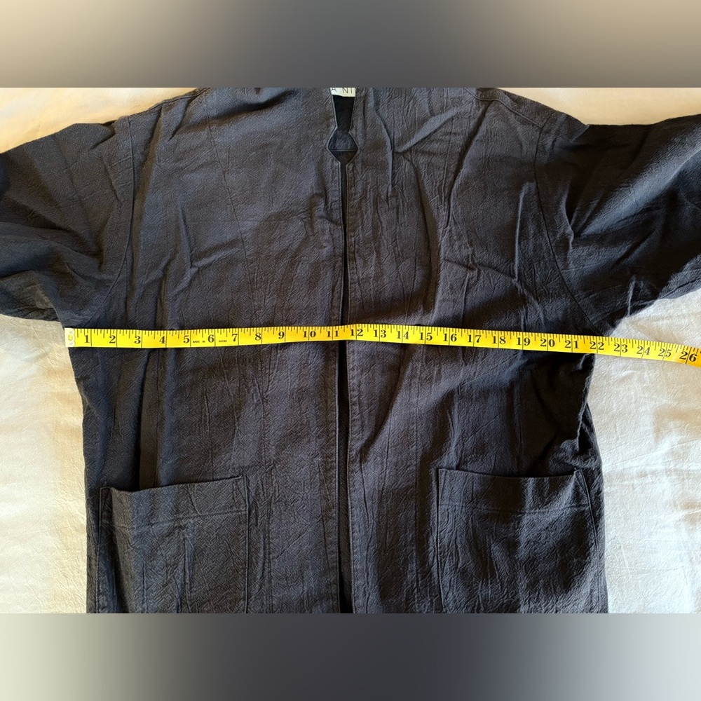 Nanin Black Open Front Blazer View 6
